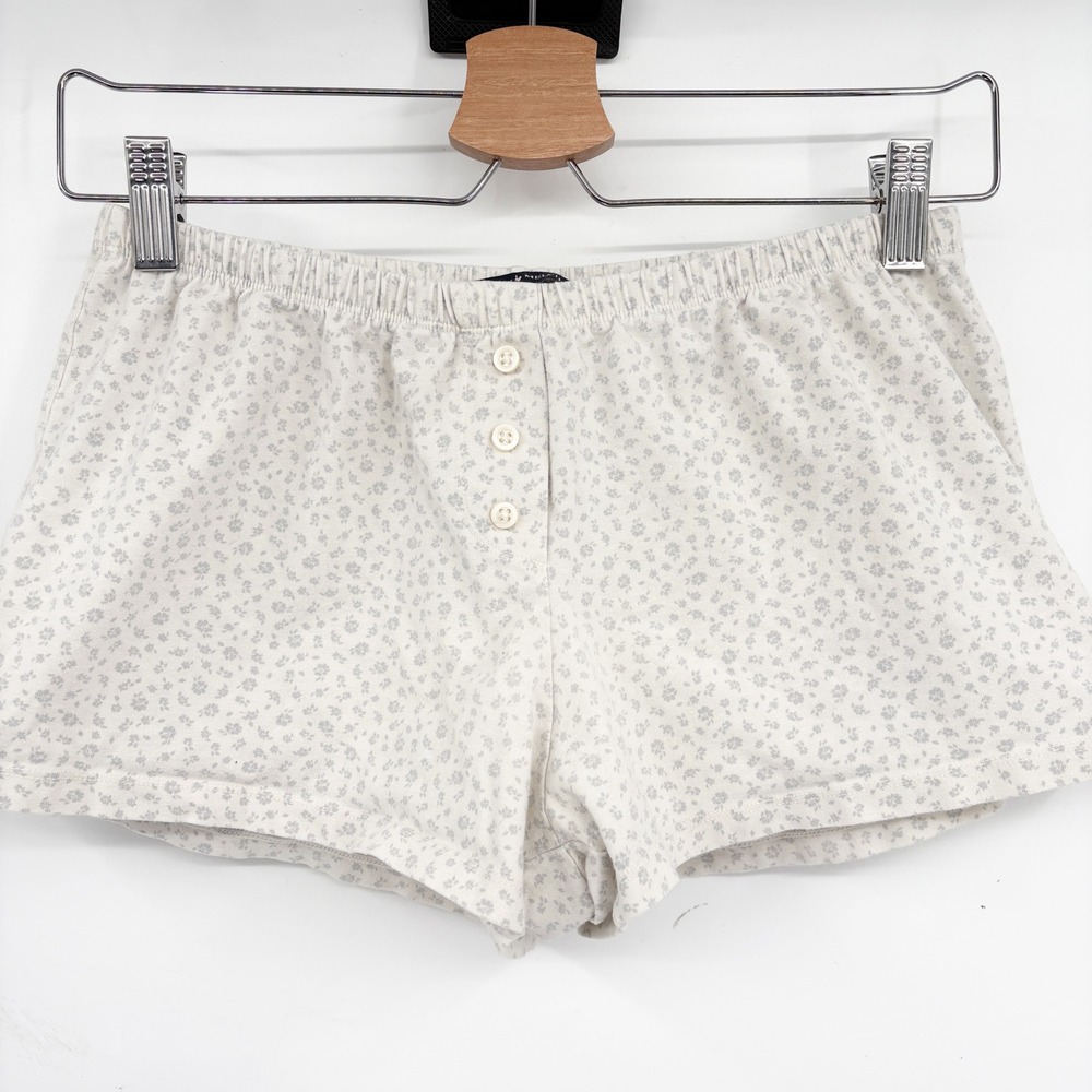 Brandy Melville Womens Floral Coquette Cottagecore Pajama Lounge Shorts One Size